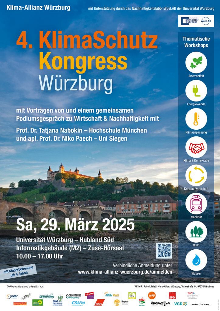 4. KlimaSchutzKongress in Würzburg