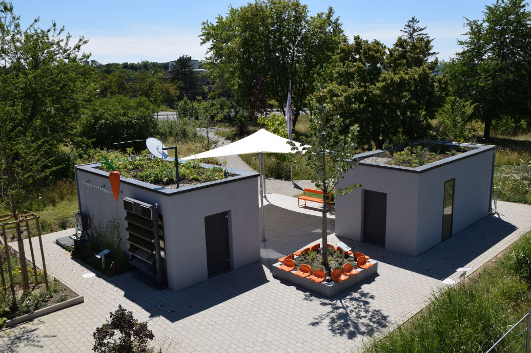 Klima-Forschungs-Station - Landesgartenschau am Energy Efficiency Center in Würzburg